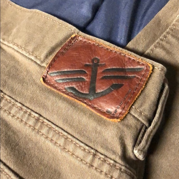 Dockers straight fit pants dark brown 32 inseam - Picture 3 of 6